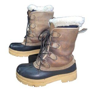 Kaufman SOREL Men's Winter Boots Slip Resistant   Size 7 M.  Made in Canada